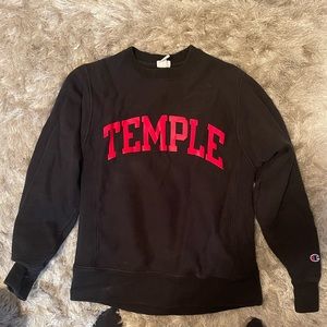 Champion Temple University sweatshirt
